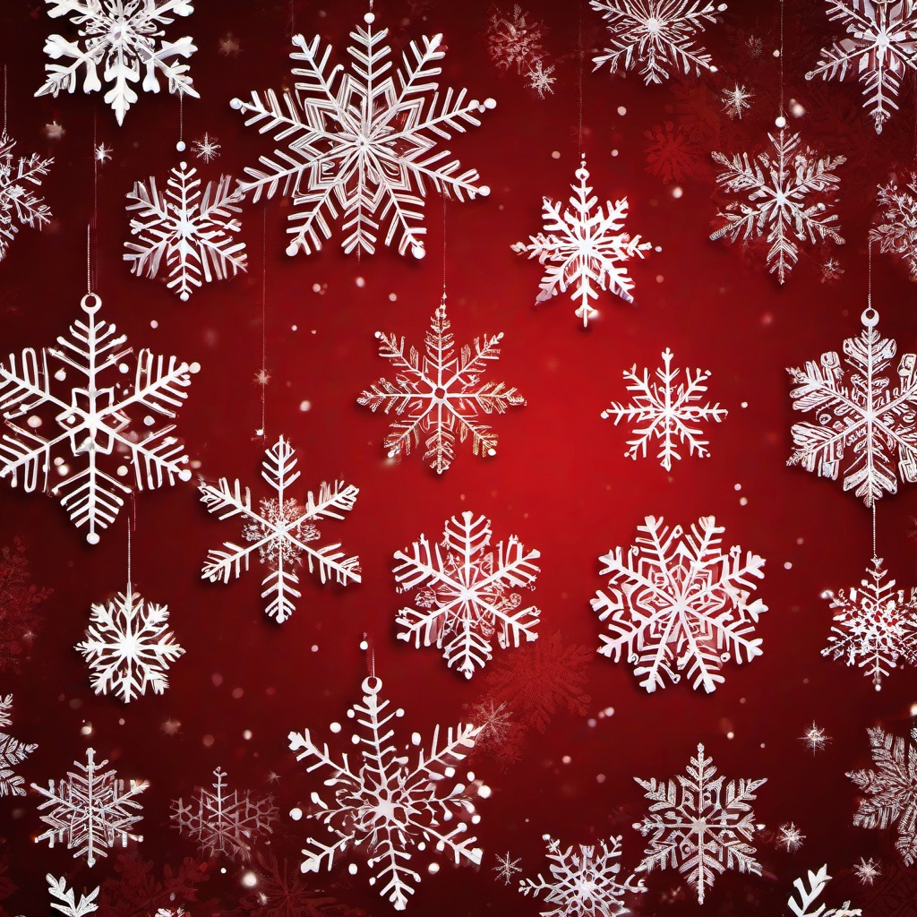 Christmas Background Wallpaper - background with snowflakes  