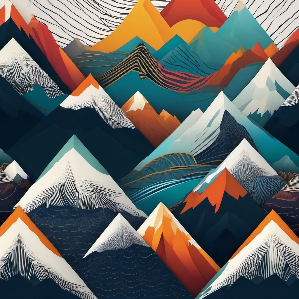 Good Wallpaper - Inspiring Quotes Against Majestic Mountain Peaks wallpaper, abstract art style, patterns, intricate