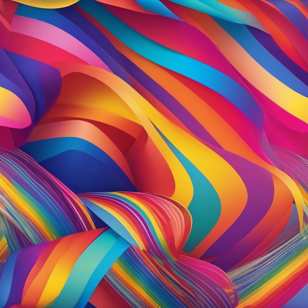 Rainbow Background - Vibrant Pride Parade wallpaper, abstract art style, patterns, intricate