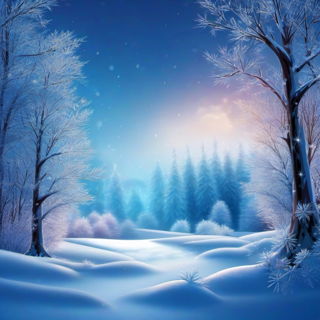 Winter background wallpaper - frozen winter background  