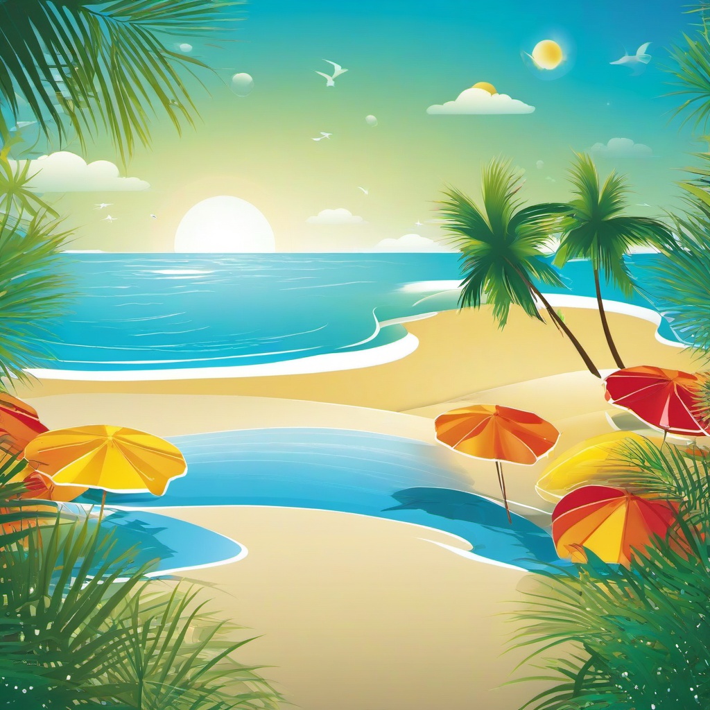 Beach Background Wallpaper - background beach party  