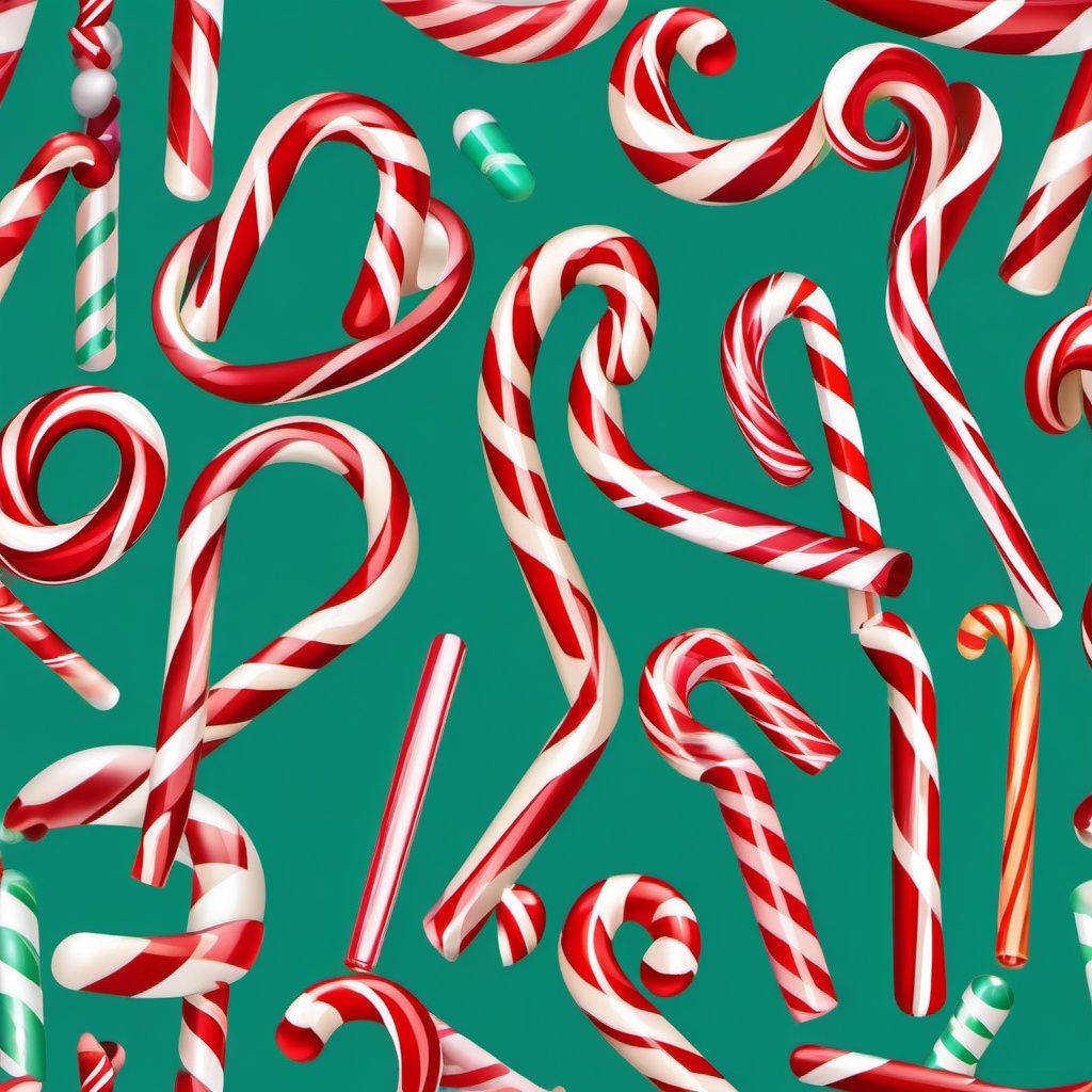 Candies clipart - candy canes for Christmas  