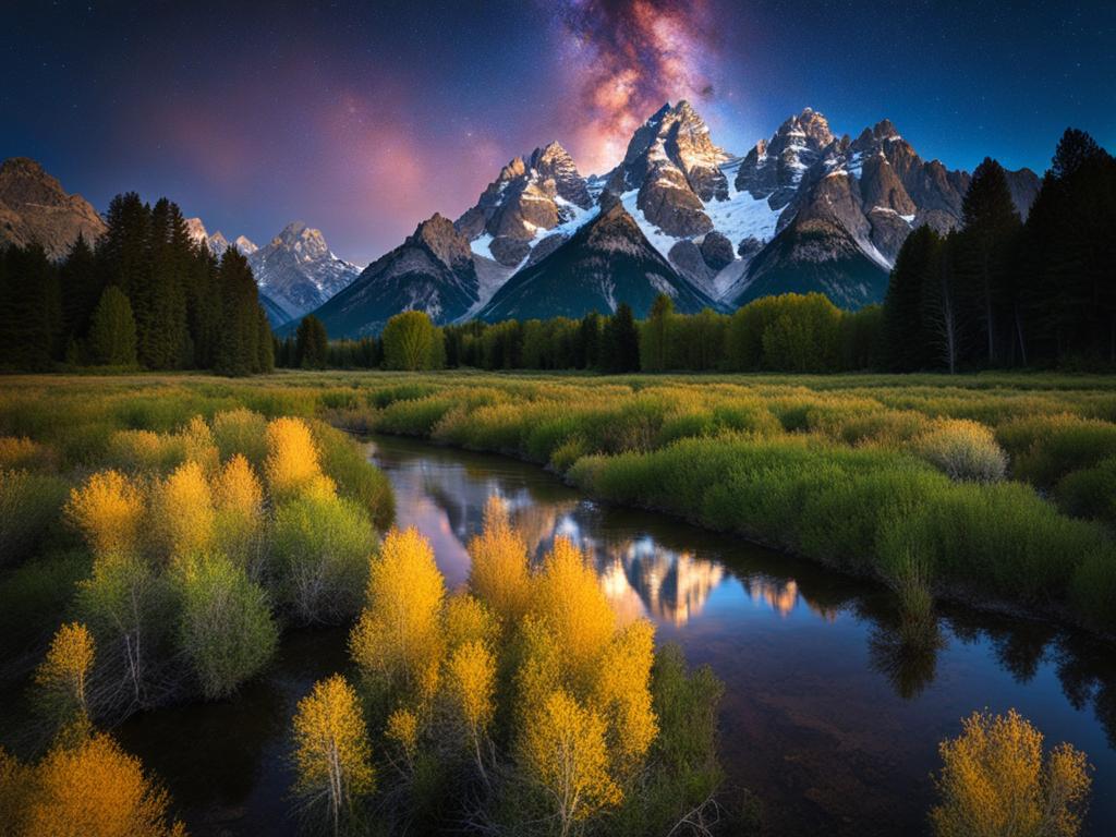 voyage through the cosmic canyons of the grand tetons 