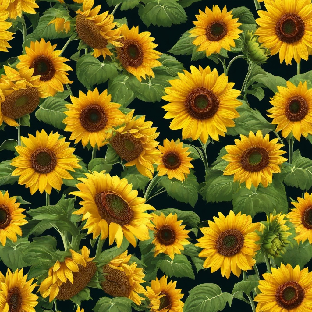 Sunflower Background Wallpaper - daisy and sunflower background  