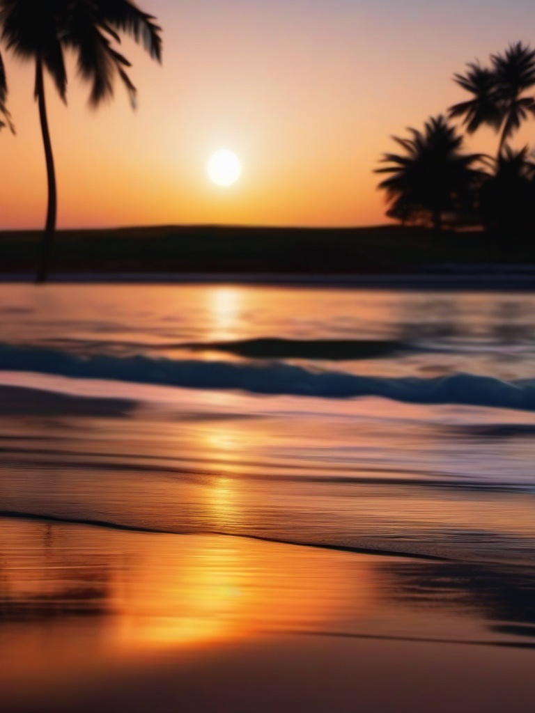 Beachside photography and sunsets close shot perspective view, photo realistic background, hyper detail, high resolution