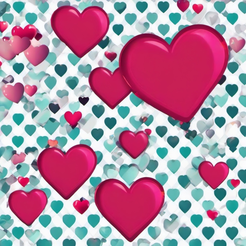 Heart Background Wallpaper - heart emoji transparent background  