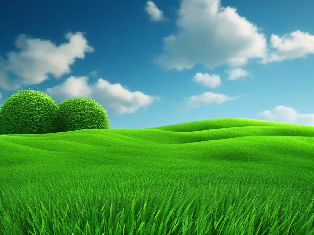 Grass And Sky Background Animated  ,desktop background wallpaper