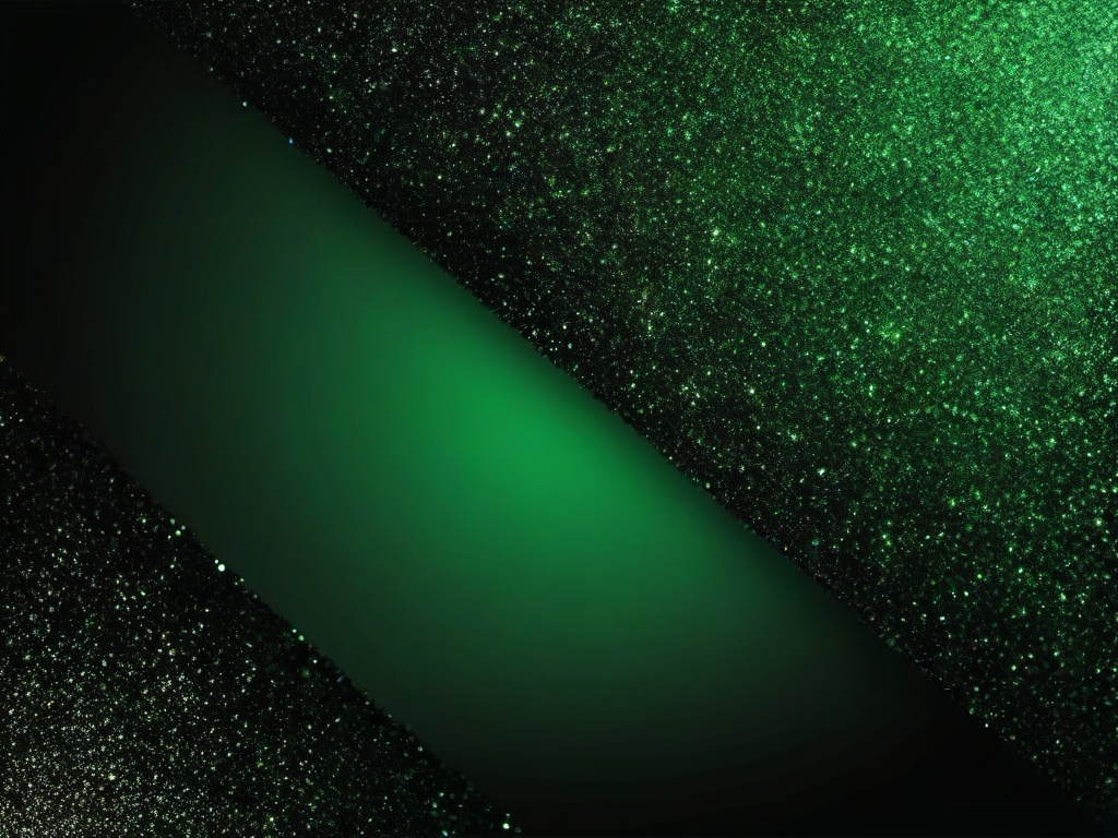 Green And Black Glitter Background  