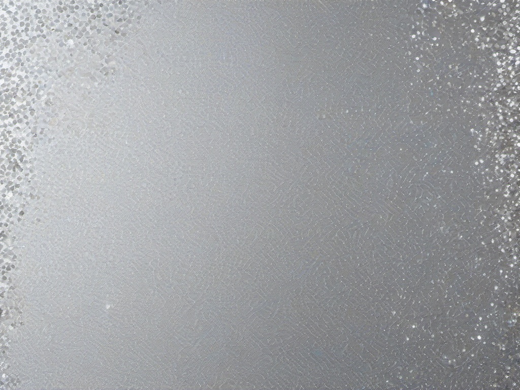 White Silver Glitter Background  