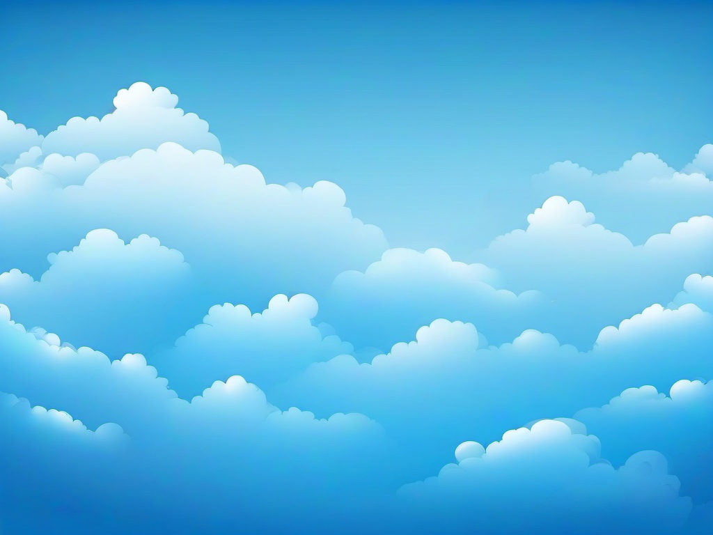 Heaven Blue Background  