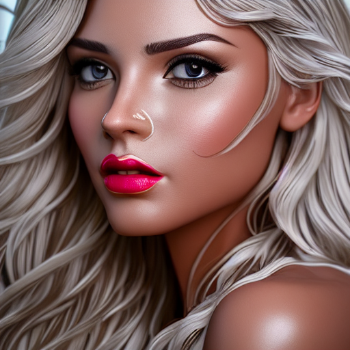 beautiful girl 8k realistic trending art station