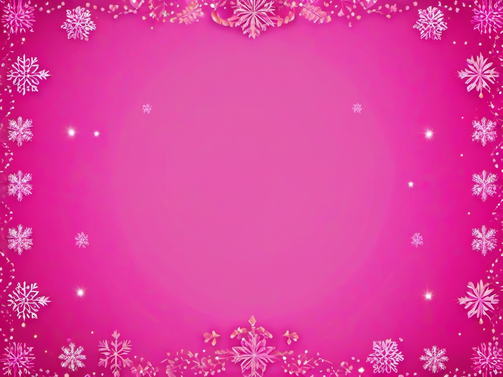 Christmas Pink Wallpaper  