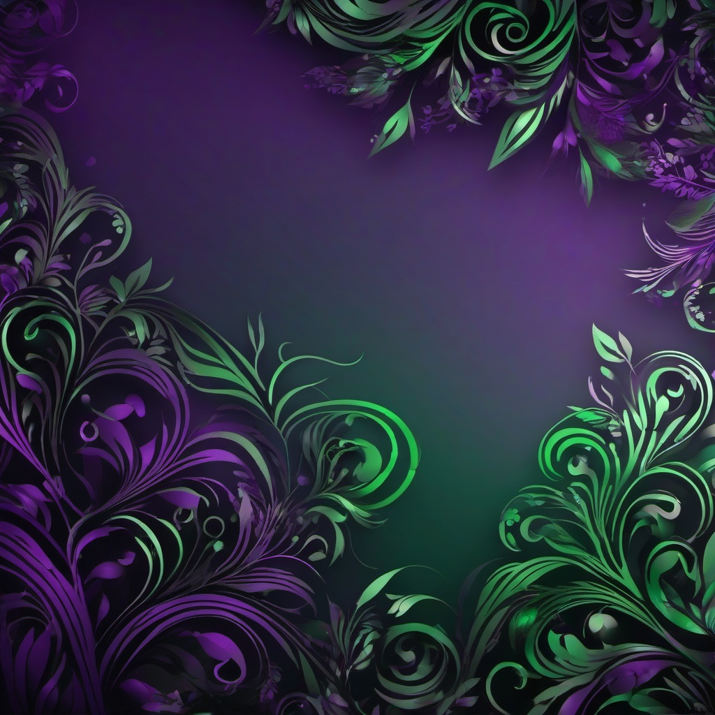 Purple Background Wallpaper - green purple background  