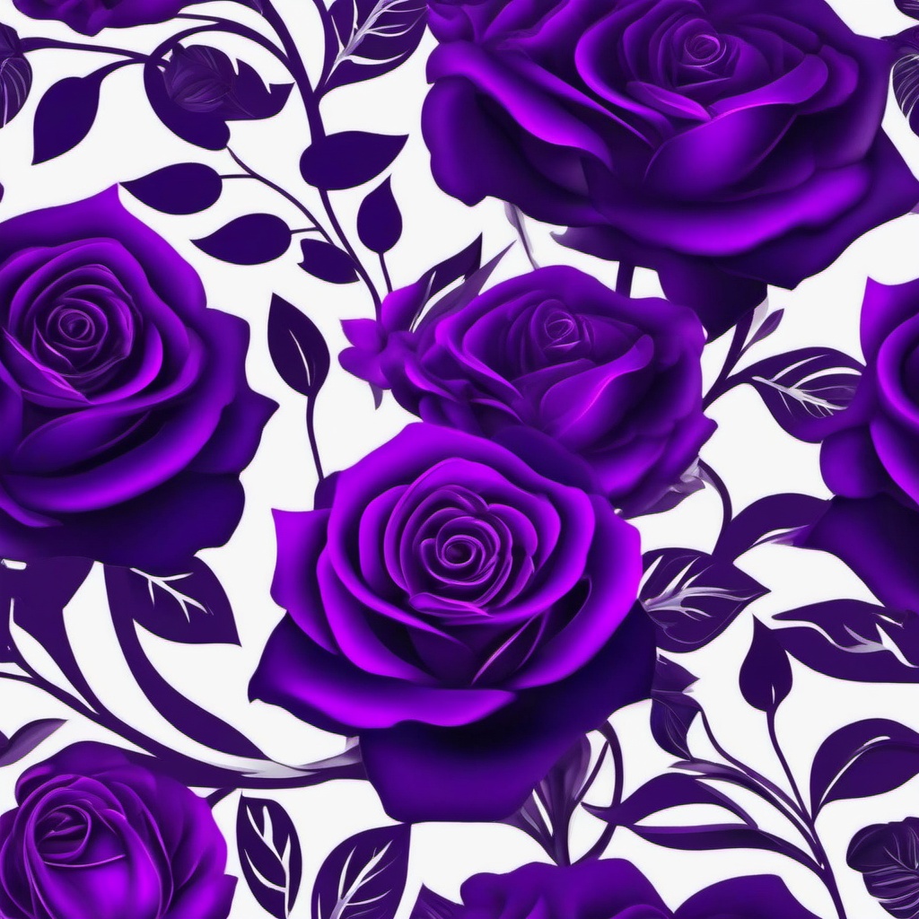 Purple iPhone Wallpaper - Step into a royal fantasy with purple roses and regal elegance that grace your iPhone.  intricate patterns, splash art, wallpaper art