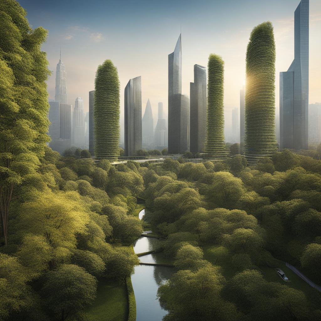 city of dreams: nature and architecture together 