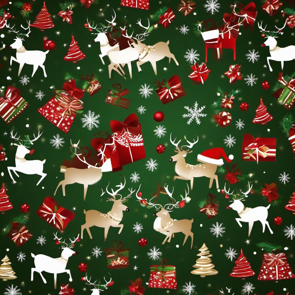 Christmas Background Wallpaper - reindeer wallpaper christmas  