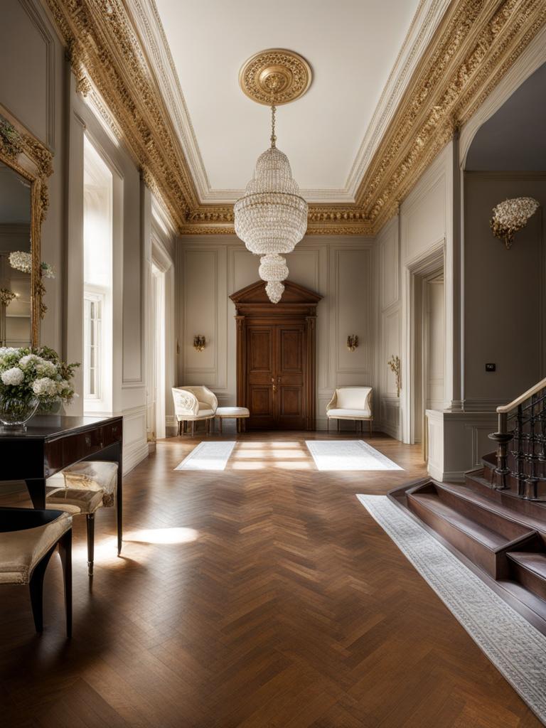 immerse yourself in the elegance of a georgian mansion, with classical proportions and symmetry. 