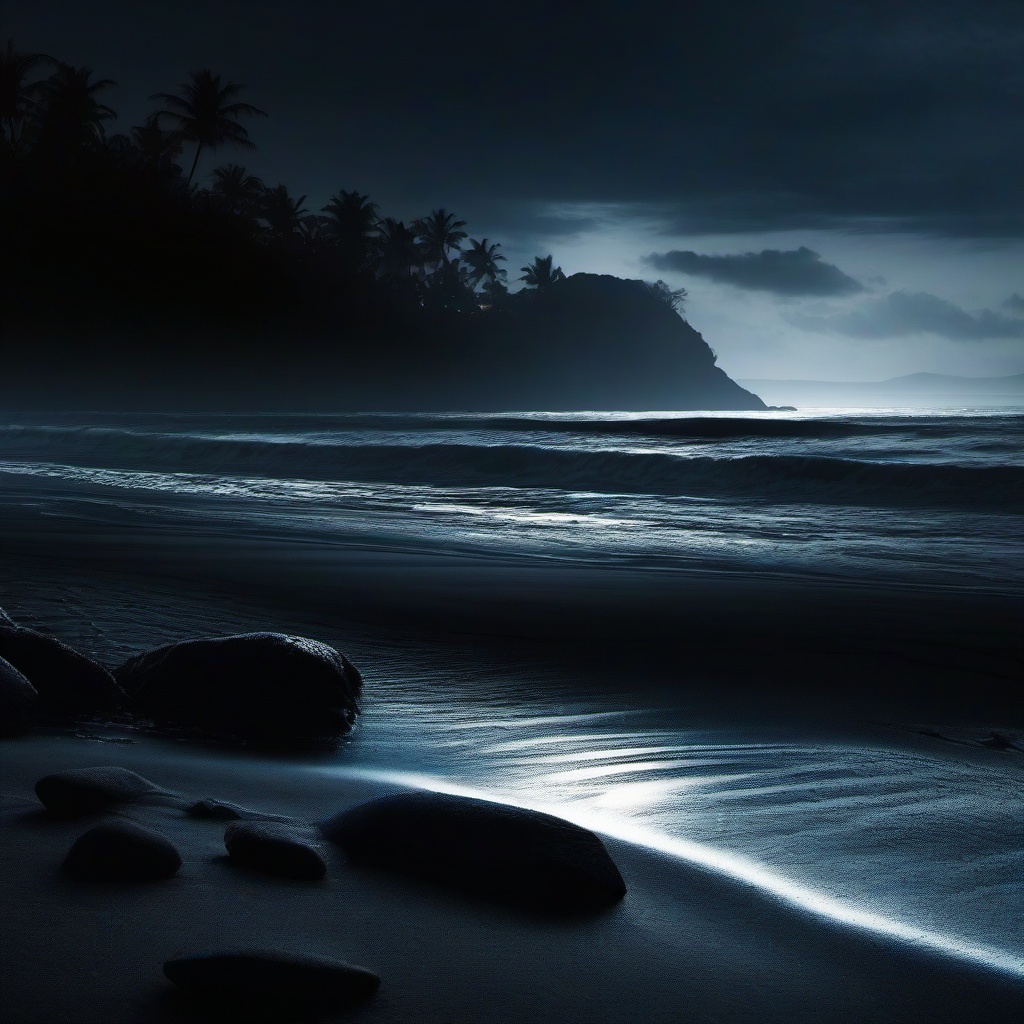 Beach background - dark beach wallpaper  