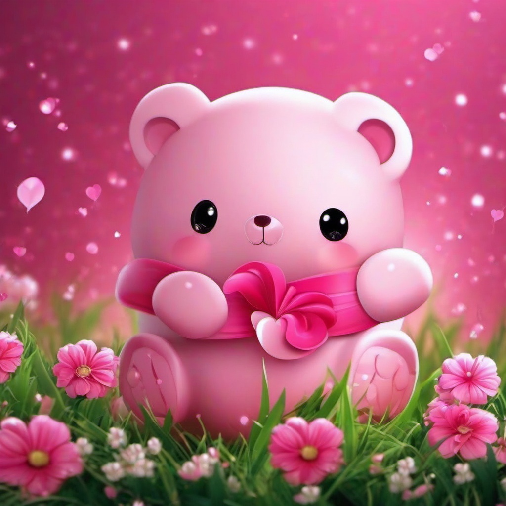 cute pink wallpaper hd  