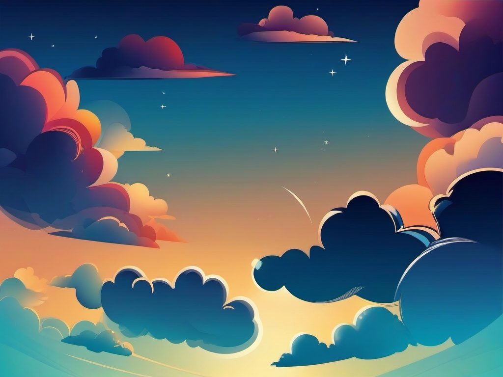 Sky Background Vector  ,desktop background wallpaper