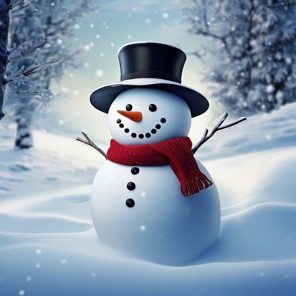 Winter background wallpaper - snowman winter wallpaper  