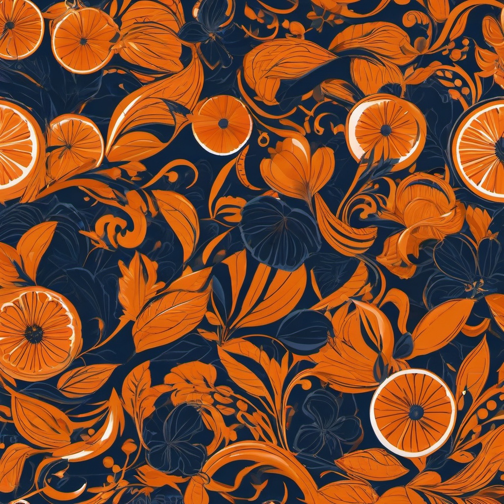 Orange Background Wallpaper - orange and navy background  