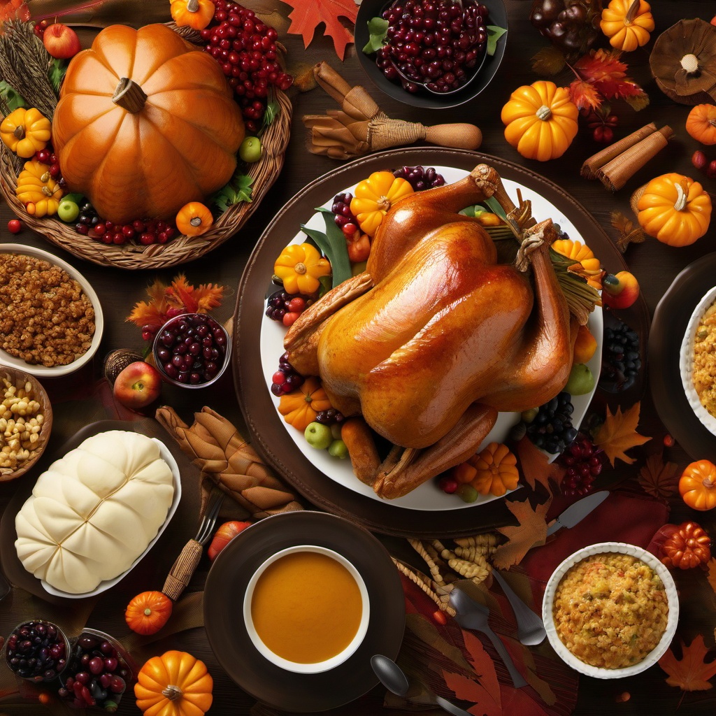 Thanksgiving Background Wallpaper - thanksgiving meal background  