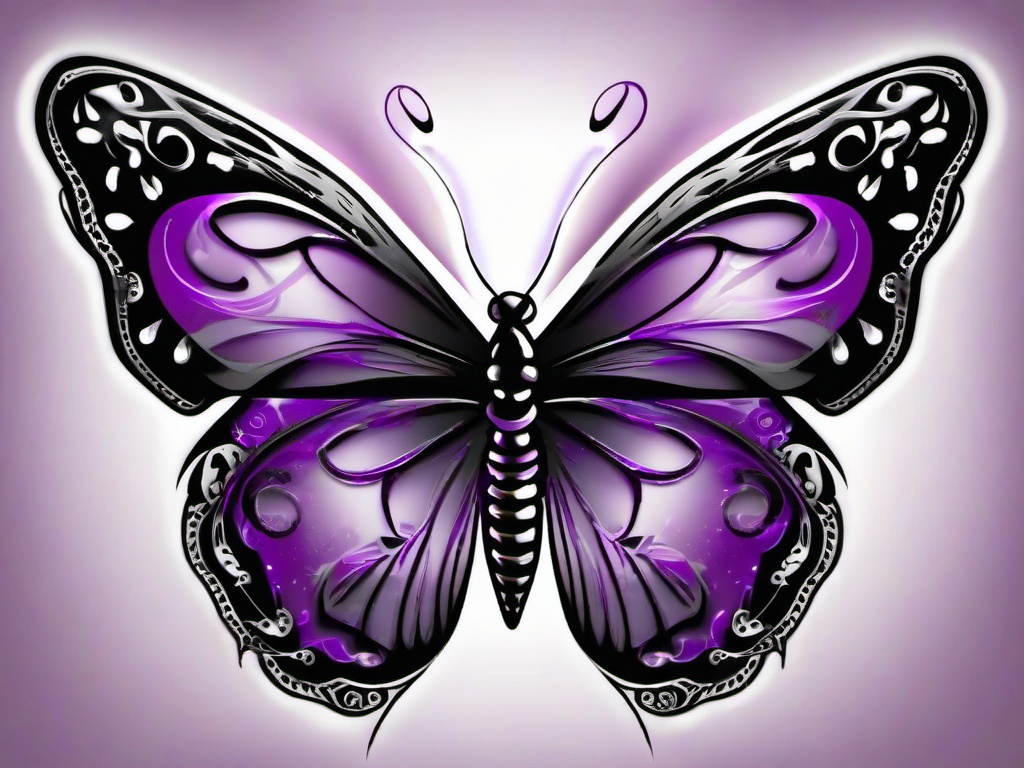 fibromyalgia butterfly tattoo  