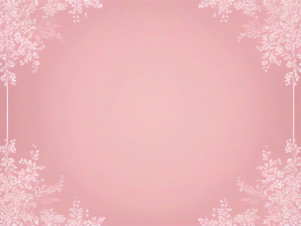 Pretty Background Pink-Soft pink with subtle floral patterns around the edges for a sweet, pretty look  background wallpaper