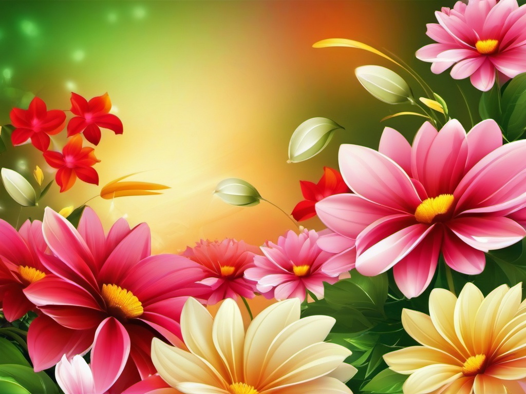 Flower Background Wallpaper - bright flower background  