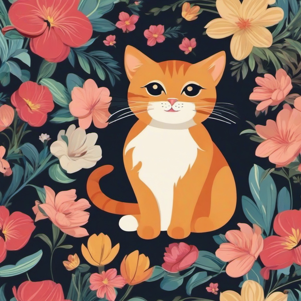 Cat Background Wallpaper - animated cat background  