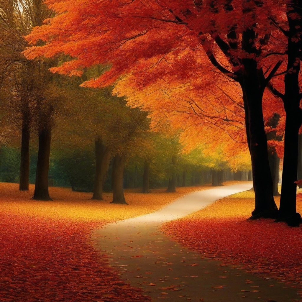 Fall Background Wallpaper - autumn park background  