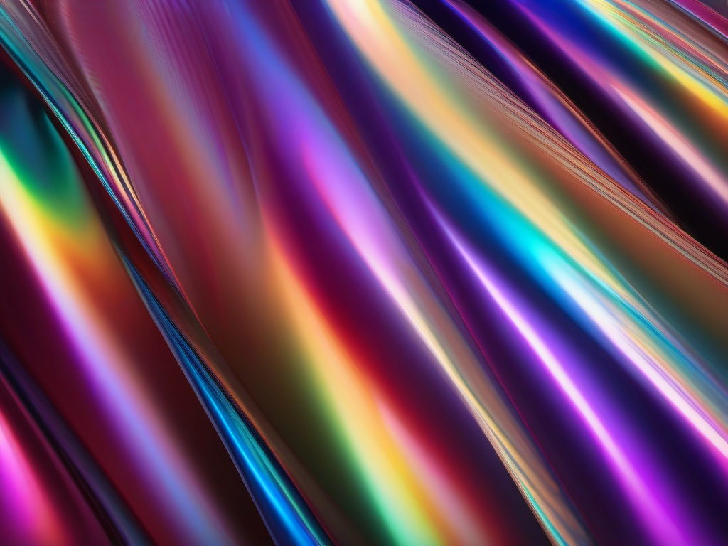 Rainbow Holographic Background  