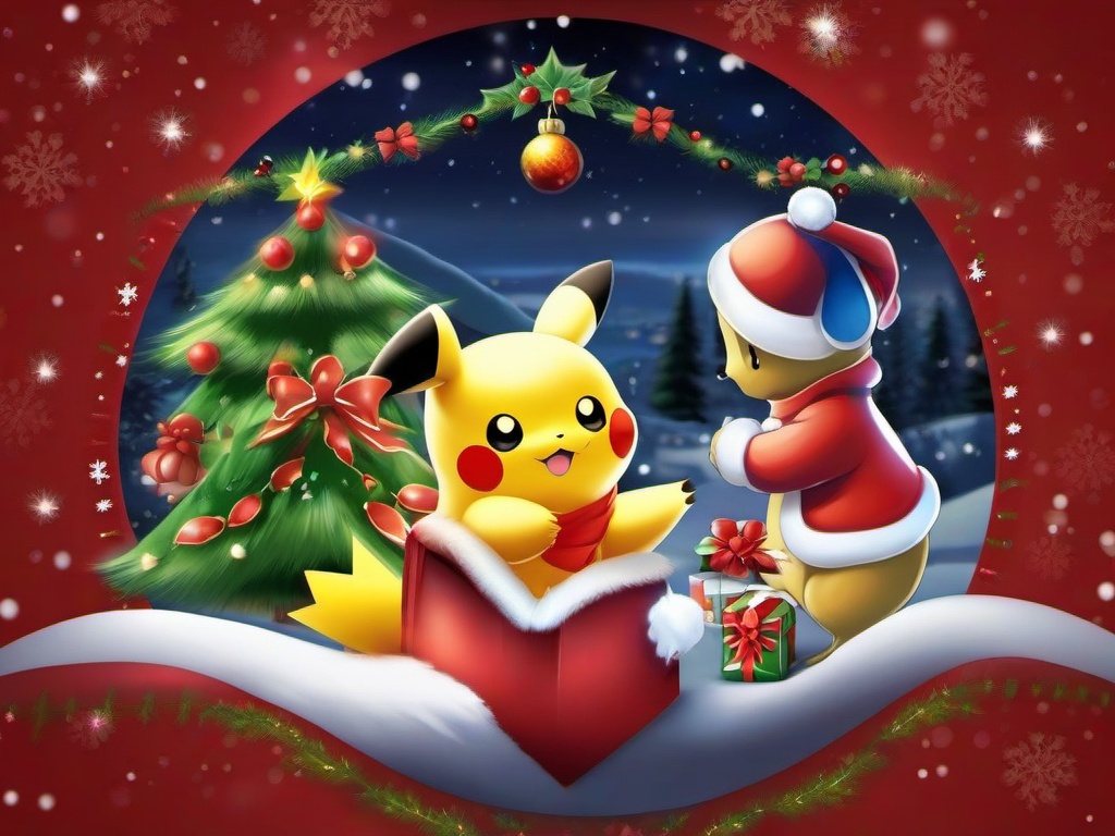 Christmas Pokemon Wallpaper  