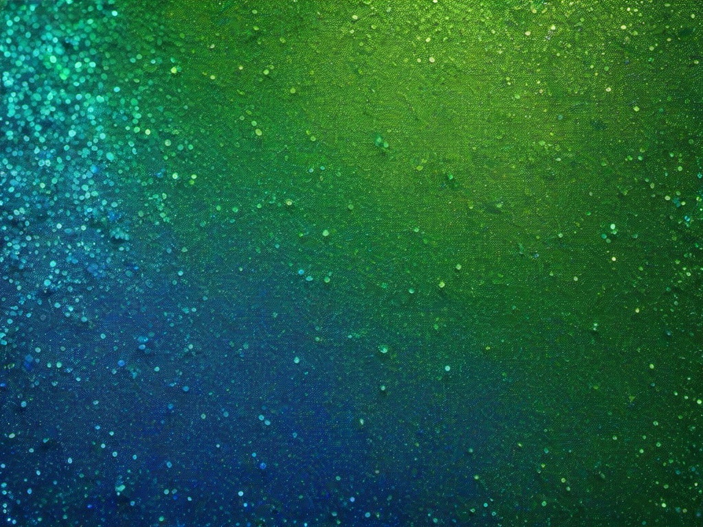 Green And Blue Glitter Background  