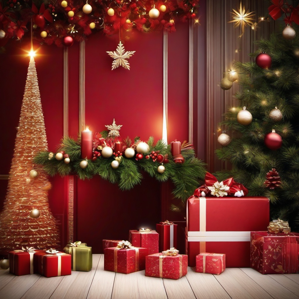 Christmas Background Wallpaper - christmas decoration ideas backdrop  