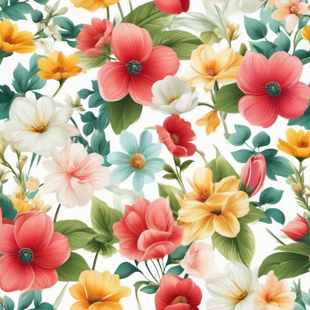 free spring flowers background  ,background wallpaper