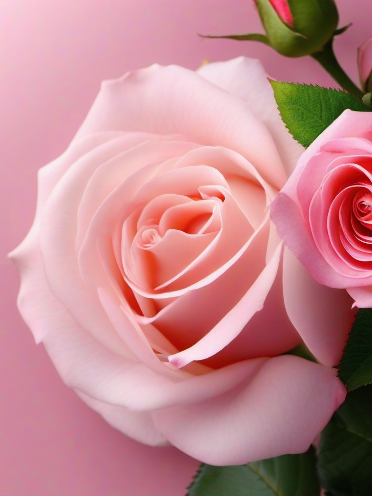 Flower Background Wallpaper - light pink rose background  