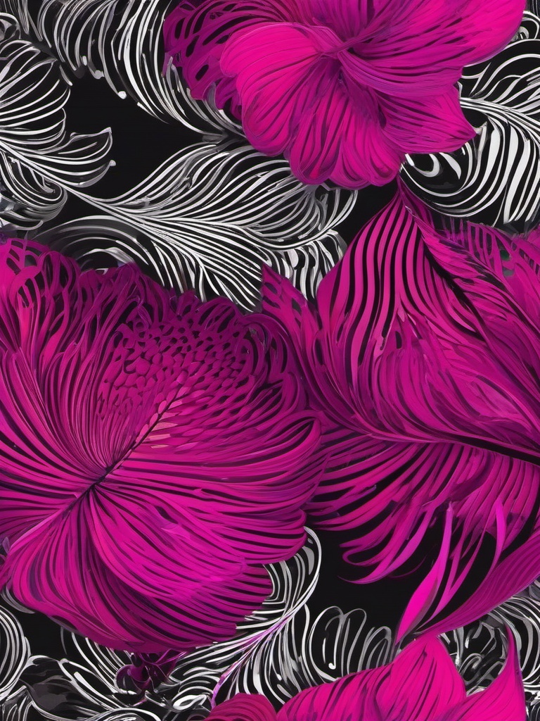 Hot Pink Wallpaper - Bold and Vibrant Fuchsia Art, Expressive Colors  intricate patterns, splash art, wallpaper art