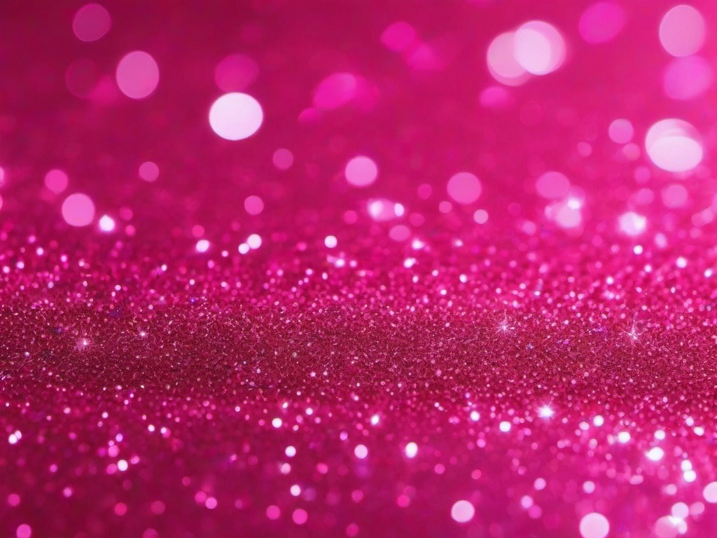 Aesthetic Pink Glitter Background  