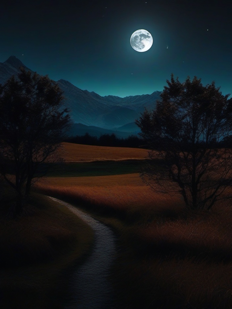 Beautiful Dark Moon Wallpaper  ,mobile iphone background wallpaper