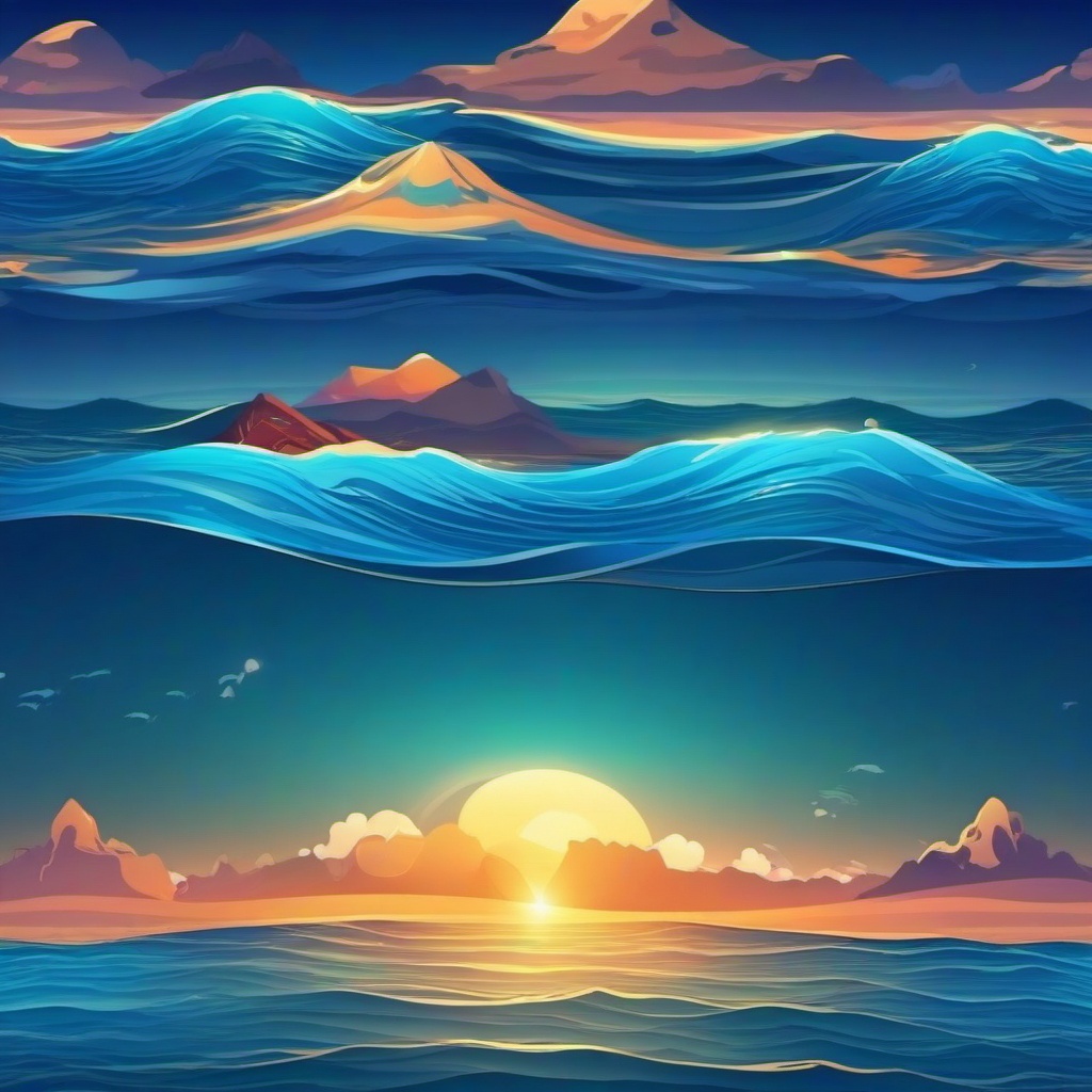 Ocean Background Wallpaper - sea animated background  