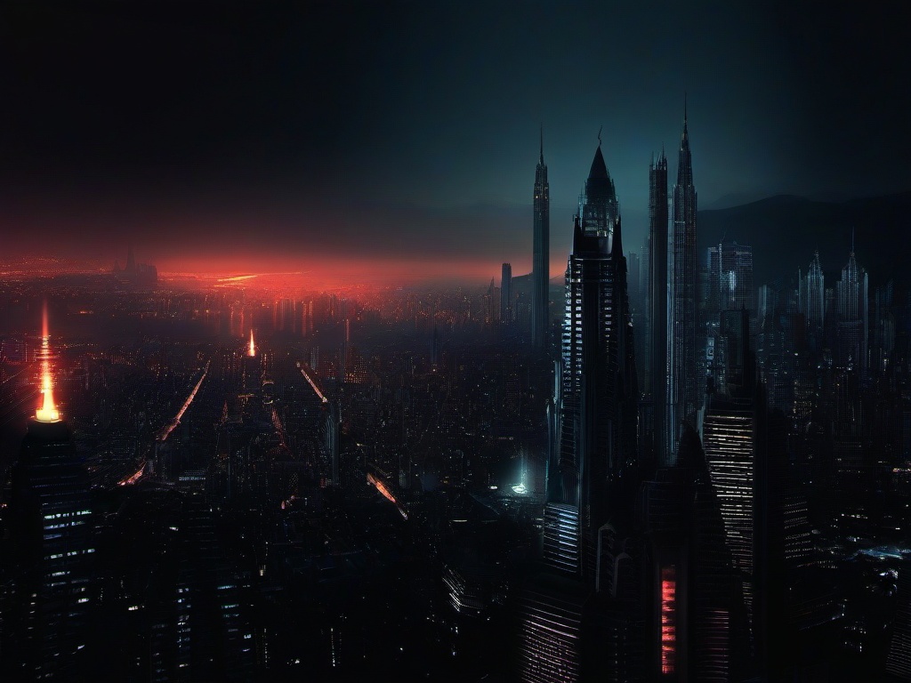 Dark City Wallpaper  ,desktop background wallpaper