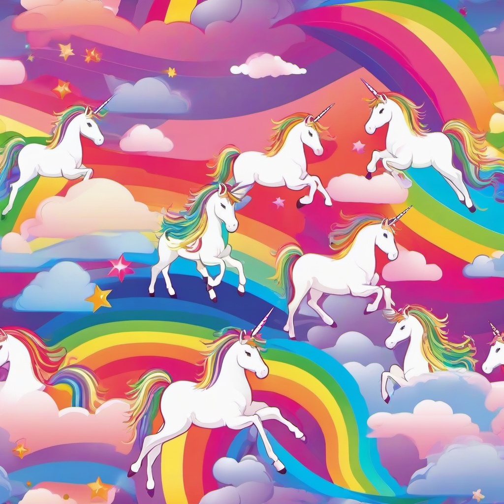 Rainbow Background Wallpaper - rainbow background unicorn  