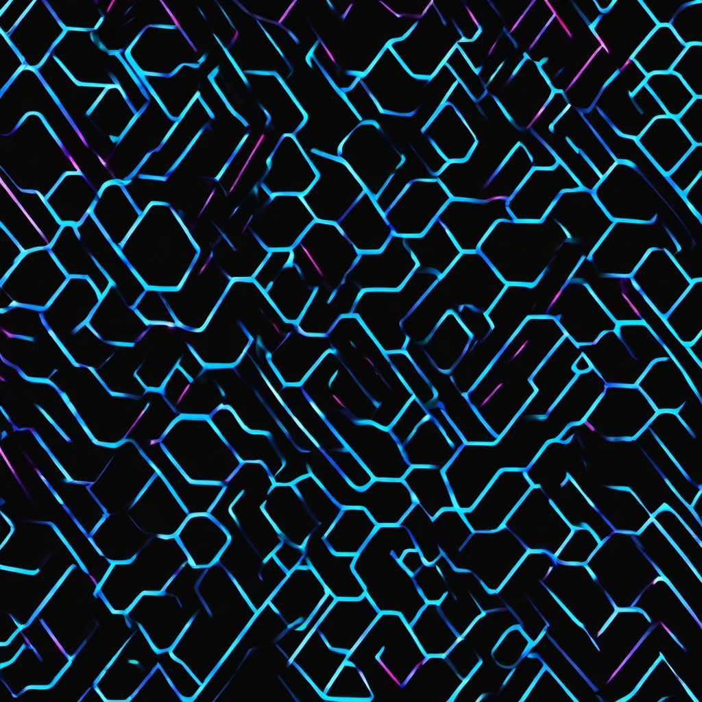 Black And Neon Blue Wallpaper  ,desktop background wallpaper