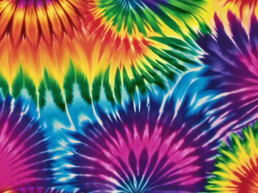 Tie Dye Rainbow Wallpaper  