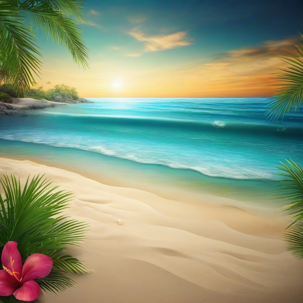 Beach background - background sea beach  