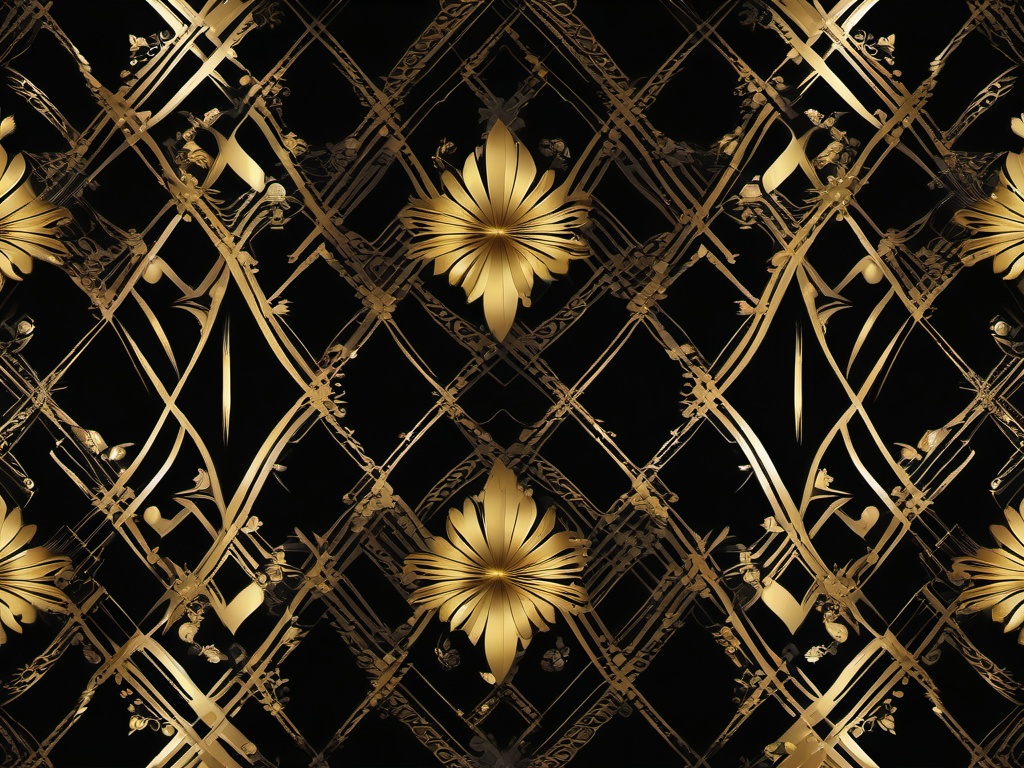 Black And Gold Elegant Background - Classic black and gold with an elegant twist.  background wallpaper