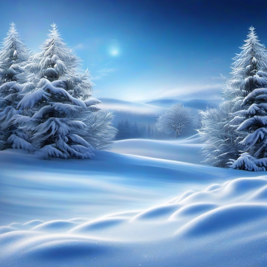 Winter background wallpaper - realistic winter background  