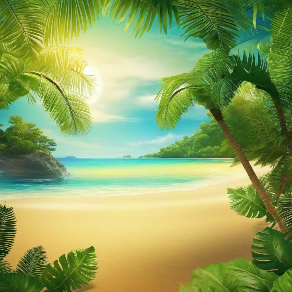 Beach Background Wallpaper - tropical beach wallpaper  